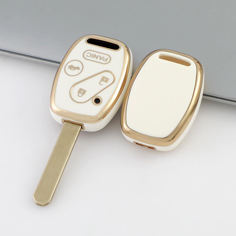 Honda Accord & Civic Key Case Buckle Shell for CRV, Odyssey, Fit, City (7th/8th Gen)