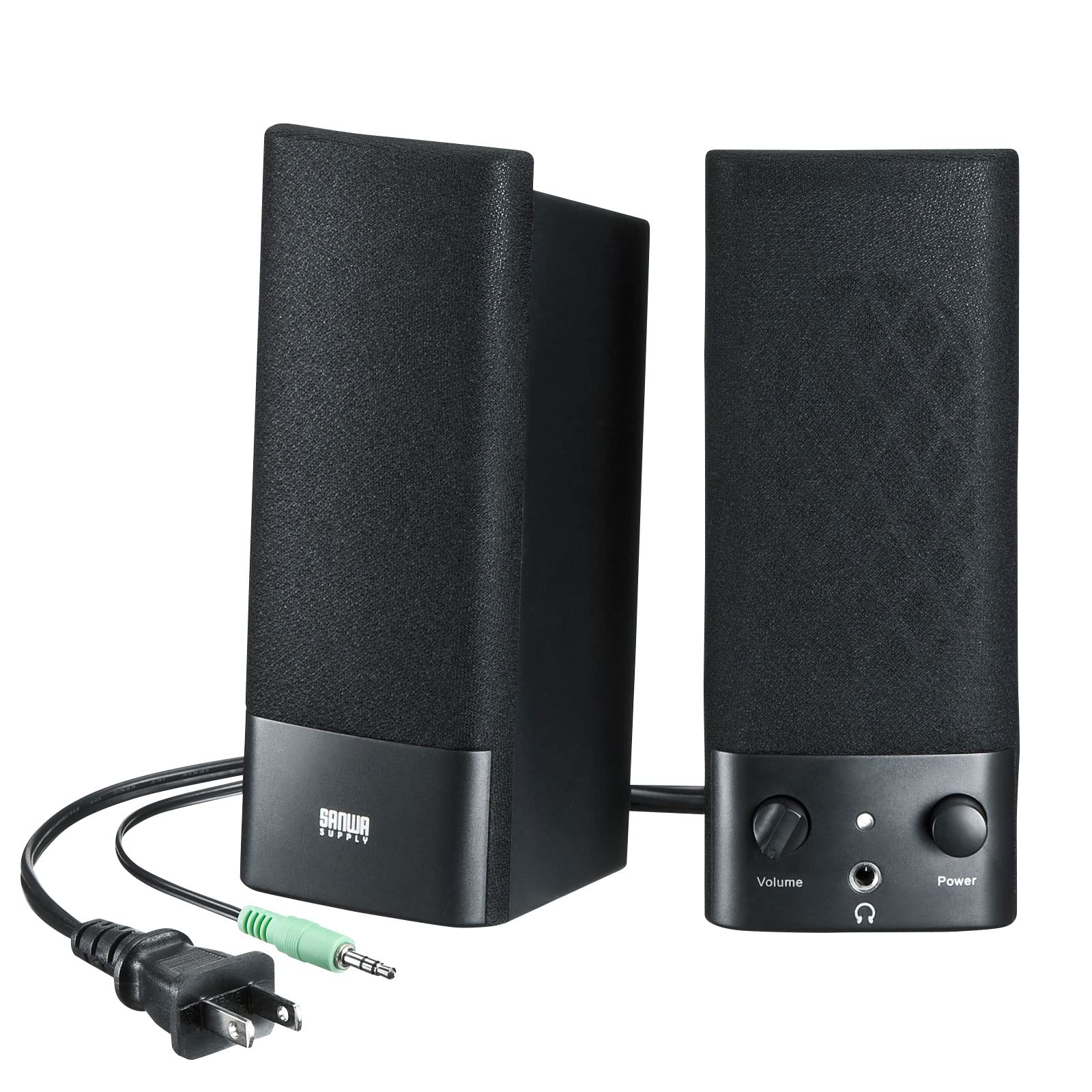 

Sanwa Supply Multimedia Speaker MM-SPL2N3 Black