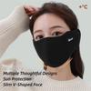 Breathable Full Face Mask Adjustable Cycling Mask Unisex Warm Mask  Ear Protection