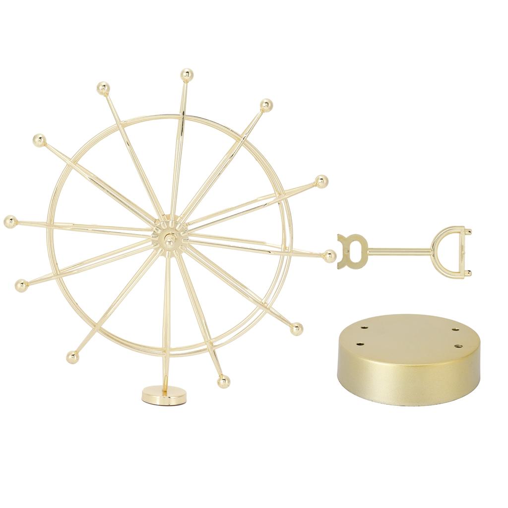 Ferris Wheel Ornaments Innovative Gold Perpetual Motion Model Magnetic Desktop Art Craft