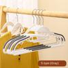 20/10Pcs Black/Grey Multifunctional Wet and Dry Household Hanger Suitable for Hanging Clothes Bedroom Wardrobe Anti-Slip
