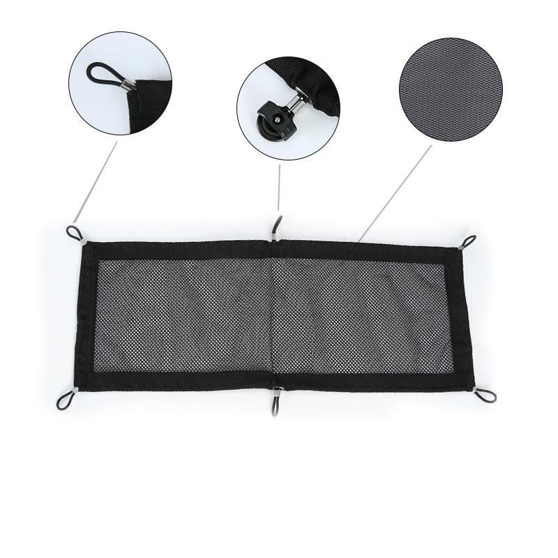 

Under-Desk Cable Management Net: Multi-Purpose Organizer for Office, Desk, and Bedroom Storage