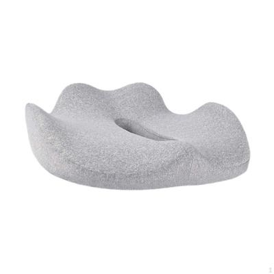 Memory Foam Sitzkissen Stuhlkissen Donut Kissen Leicht Tragbar für Schreibtisch Steißbein Stützkissen