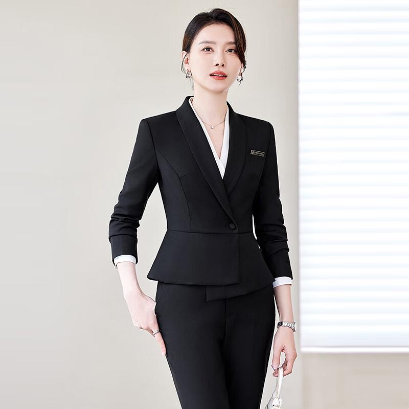 Women's Professional Blazer Suit Set