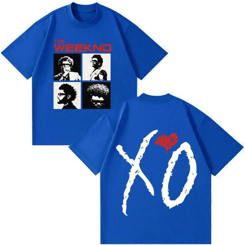Weeknd After Hours Til Dawn Tour 2026 Graphic Tee Mens Streetwear Cotton T-Shirt Short Sleeve Casual