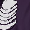 INCERUN Magliette intime casual aderenti a maniche lunghe con collo alto e cut-out con fasce da uomo