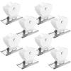 4pcs 4pcs Roman Shades Hardware Easy Install Blinds Track Wheel Window Accessories  Window Decor