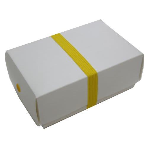 Hosho Foldable Flat Lunch Box, Mini, 410cc, Yellow, Reusable, 141-M-PY