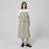 Rap T-Shirt Color Block Bustier Long Dress Ar3Wo860