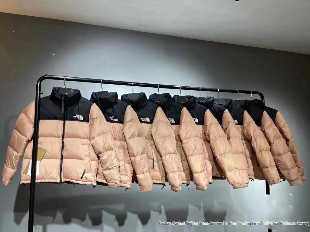 Herrenjacke von 1996, dick gefüttert, aus Baumwolle - Unisex, hochwertige, lockere Oberbekleidung im Brotstil