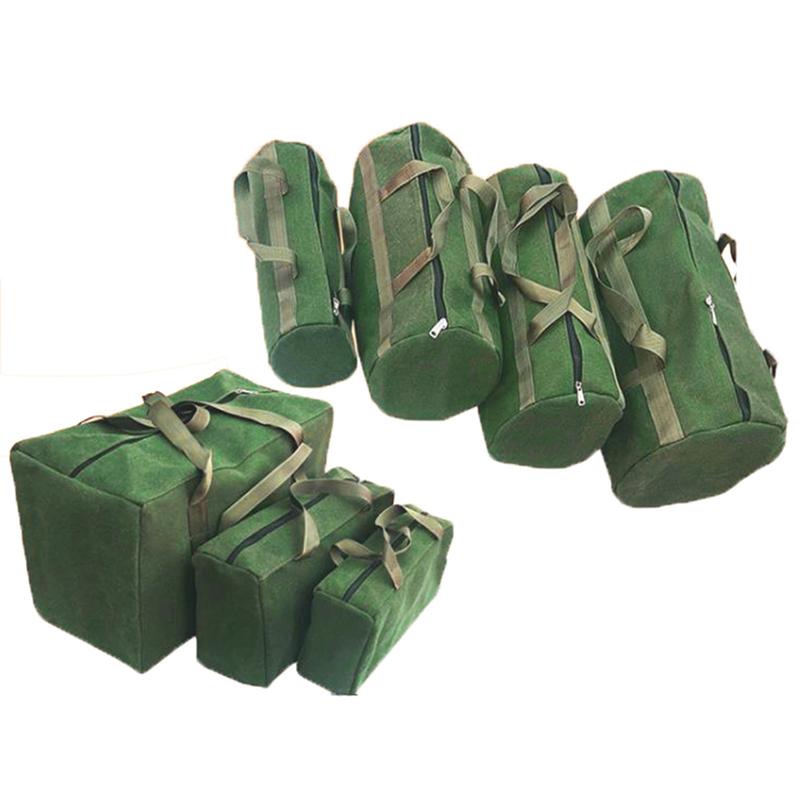 Durable Thicker Canvas Tool Pouch For Electrical Tool Storage Organizer