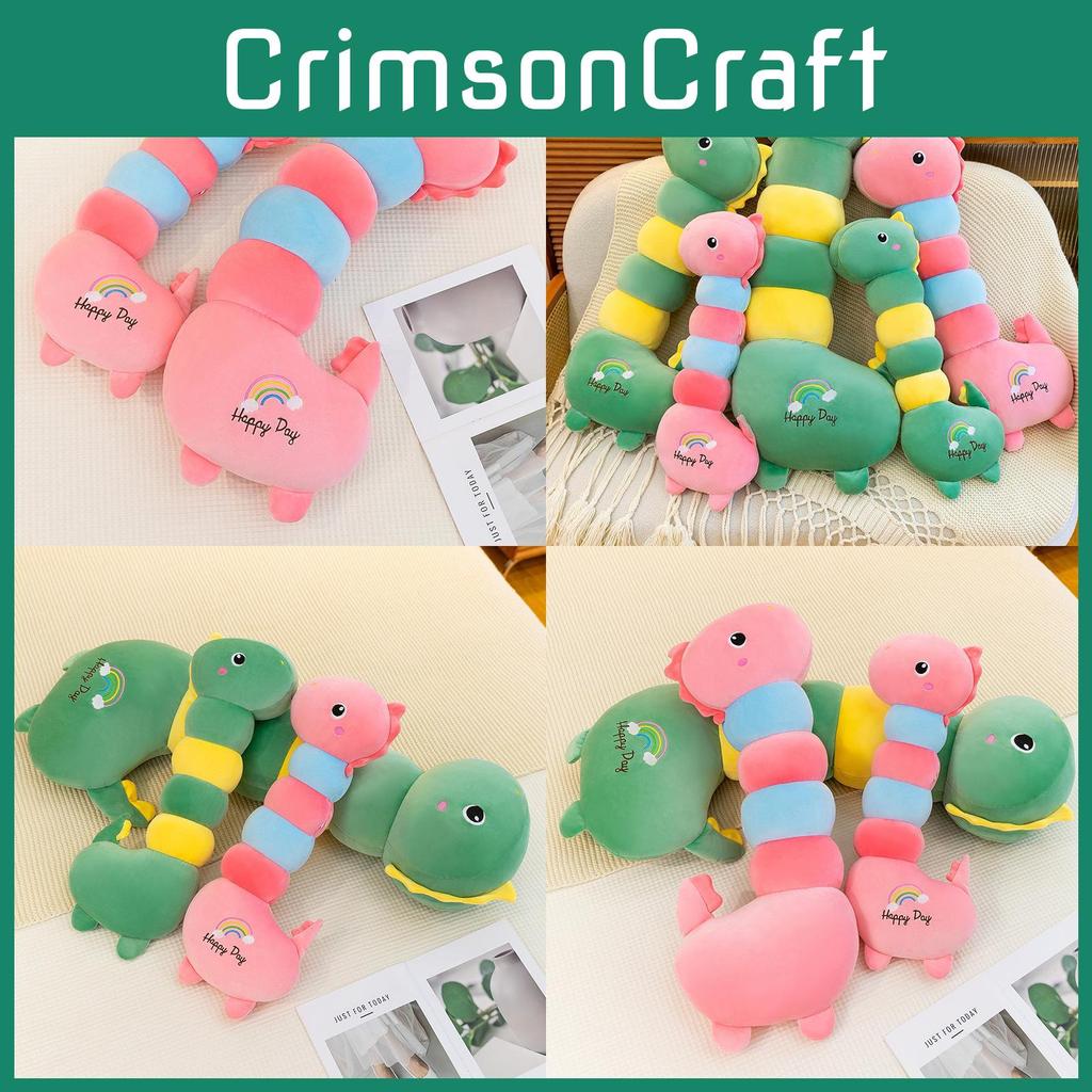 Cute Long Neck Dinosaur Plush Pillow With Pp Cotton Filling For Kids And Teens