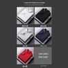 ROMON Men's Autumn Business Casual Long Sleeve Polo T-Shirt