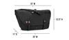 Messenger Bag 47L Black Waterproof One Size [Chrome] BERLIN/Berlin (Current Model) BLACK/BLACK Men's