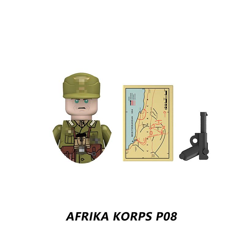 Kids Toys War II Mini Military Soldiers Model Air Force Camouflage Soldiers Airman Weapon Model Suits Boys Birthday Gifts