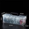 Plastic Hardware Toolbox with 6 Storage Case Hardware Tool Organizer Tool Storage Box  Home Use