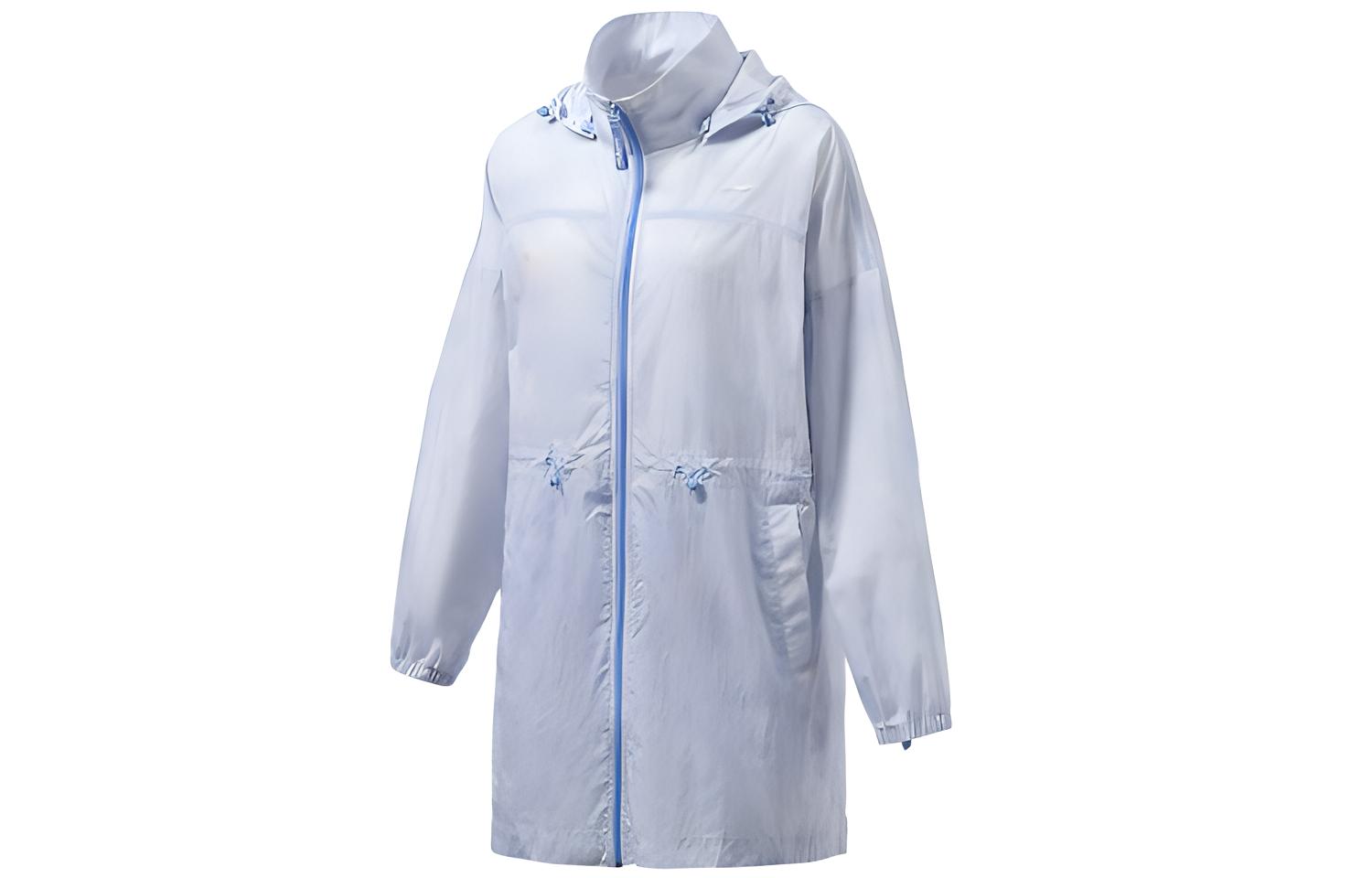 Li Ning Fitness Series Trench Coat Women s Blue AFDR344-3 L