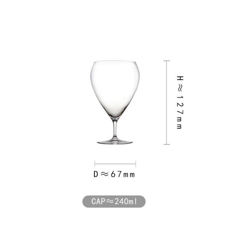 Kimura tazza bantam ultrasottile, vetro vetro Edo, bicchiere da vino rosso, bicchiere da cocktail, bicchiere da birra artigianale, medievale