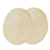 2pcs Drum Head Sheepskin Consistent Clear Sound for African Bongo Drum (12.2in)