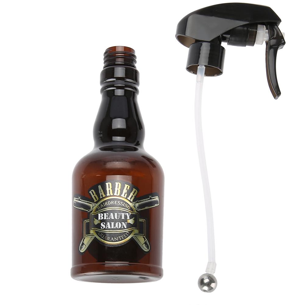Hairdressing Spray Bottle Salon Barber Hair Tools Water Sprayer (Black)
