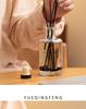 Rattan Glass Aromatherapy Diffuser: Flameless Essential Oil Decor for Home, Bedroom & Hotel