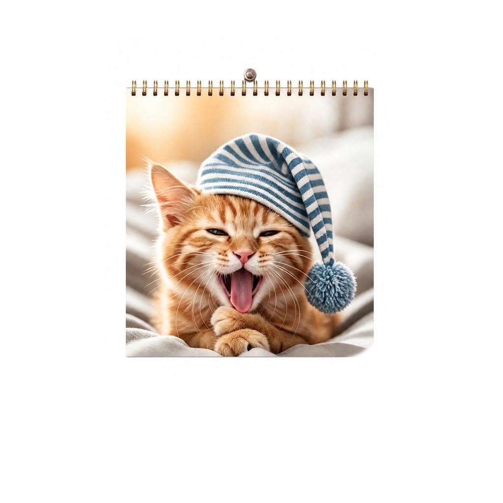 Lustiger Kalender - Niedlicher monatlicher Wandkalender für Zuhause und