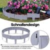 Folding Imitation Stone Plastic Garden Fence - DIY Landscape Decoration