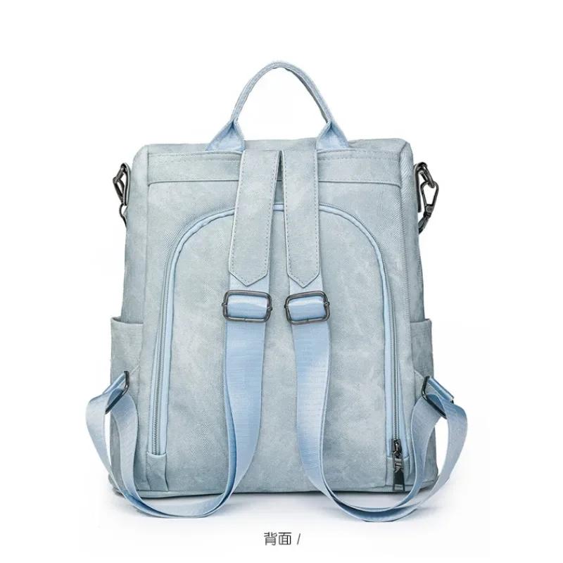 Fashiable PU Women's Casual Classic Multifunctial Backpack 2026 New Niche Design School Bag Unisex Backpack Bolso De Mujer