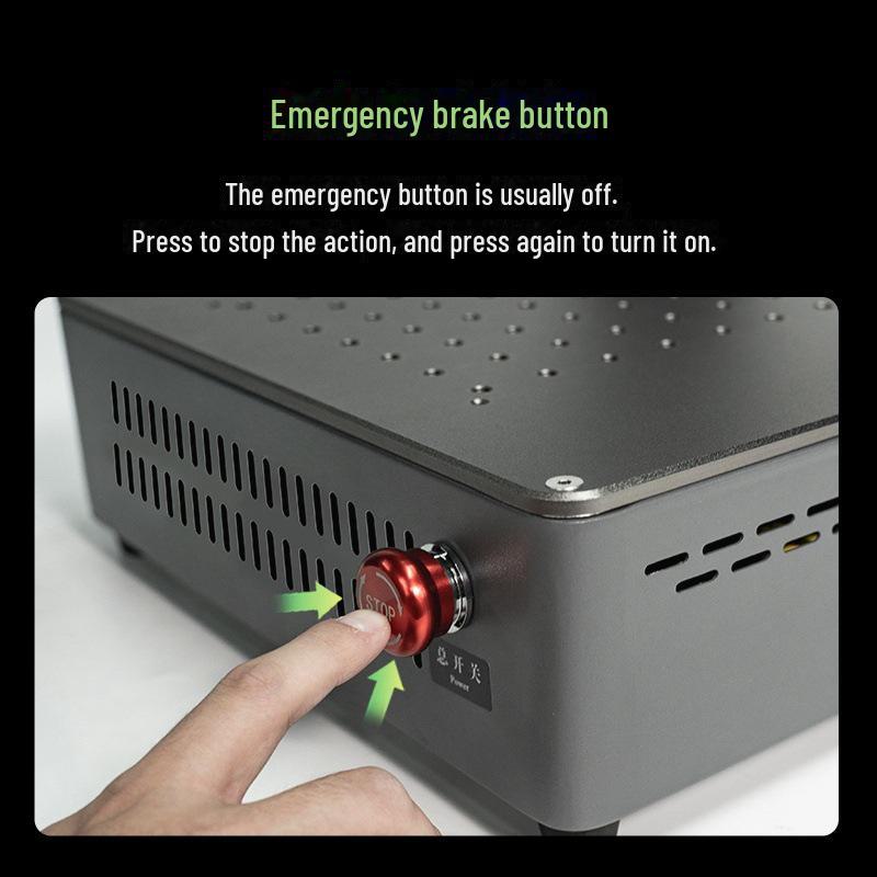 DAJA Portable Fiber Laser Engraving Machine for Metal and Stainless Steel Nameplates