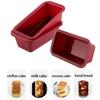 2024 Silicone Baking Molds NonStick Rectangle Cake Pans Mini Loaf Pan Easy Release Bread Toast Mould Kitchen Accessories Pastry Tool - for