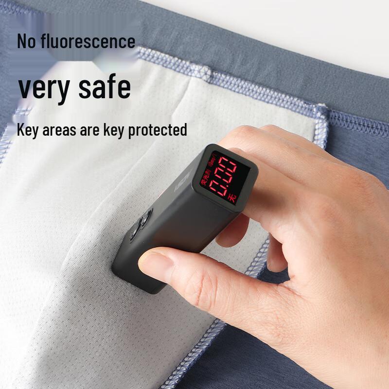 LANGSHA Men's 10A Antibacterial Mulberry Silk Boxer Briefs 6-Pack