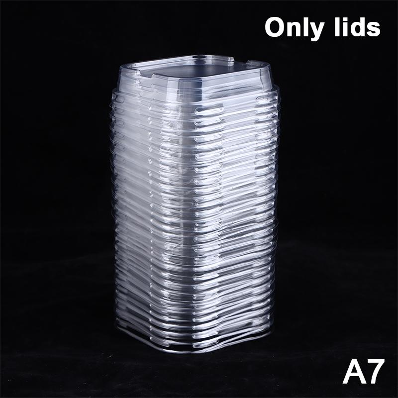 50Pcs/Set Disposable Paper Baking Cups Square Paper Baking Cups Cupcake Cups Or Lids Heat Resistant Glossy Cupcake Liners Cups