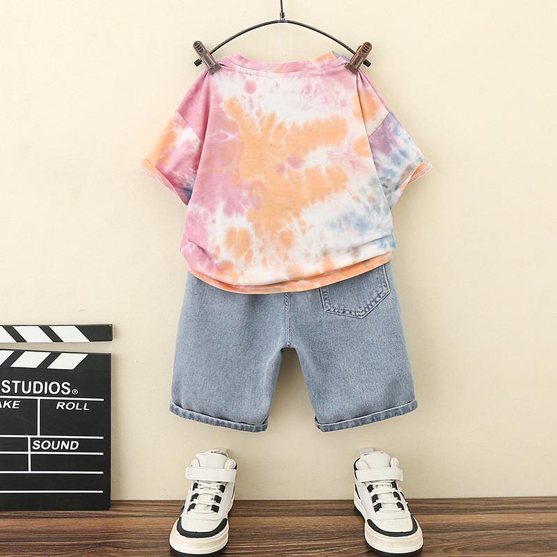 Trendy Little Yellow Duck Boys Summer Outfit Set For Stylish Kids Aged 3 To 8