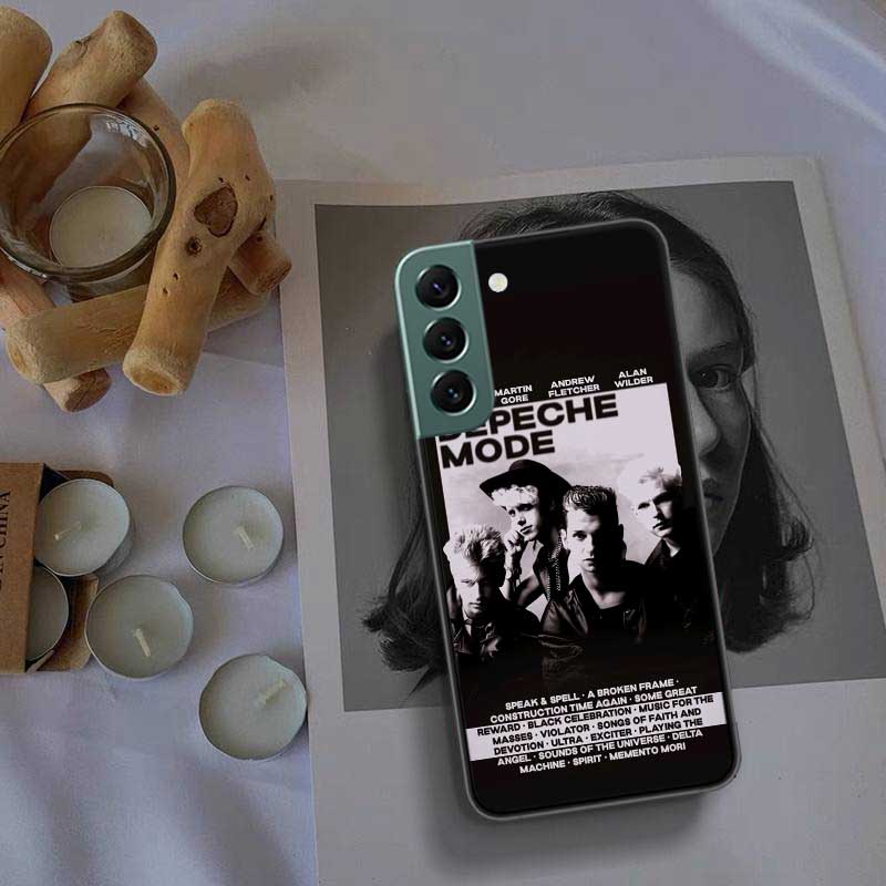 Rock Band Depeches Modes Phone Case Samsung A14 A24 A34 A54 A03S A04S A13 A23 A33 A53 A73 A70 A50S A30 A40 A71 A51 A41 A31 A20E