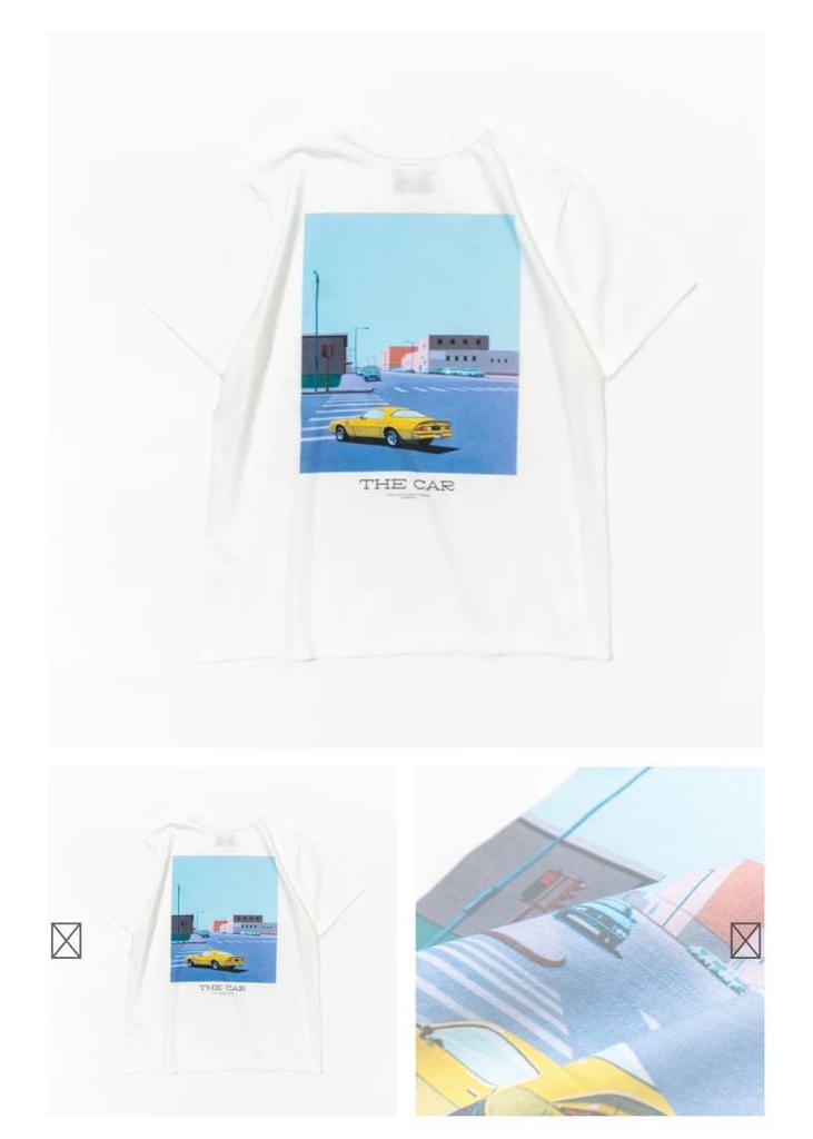 [USED] tacoma fuji records THE CAR T-shirt by Hiroshi Nagai