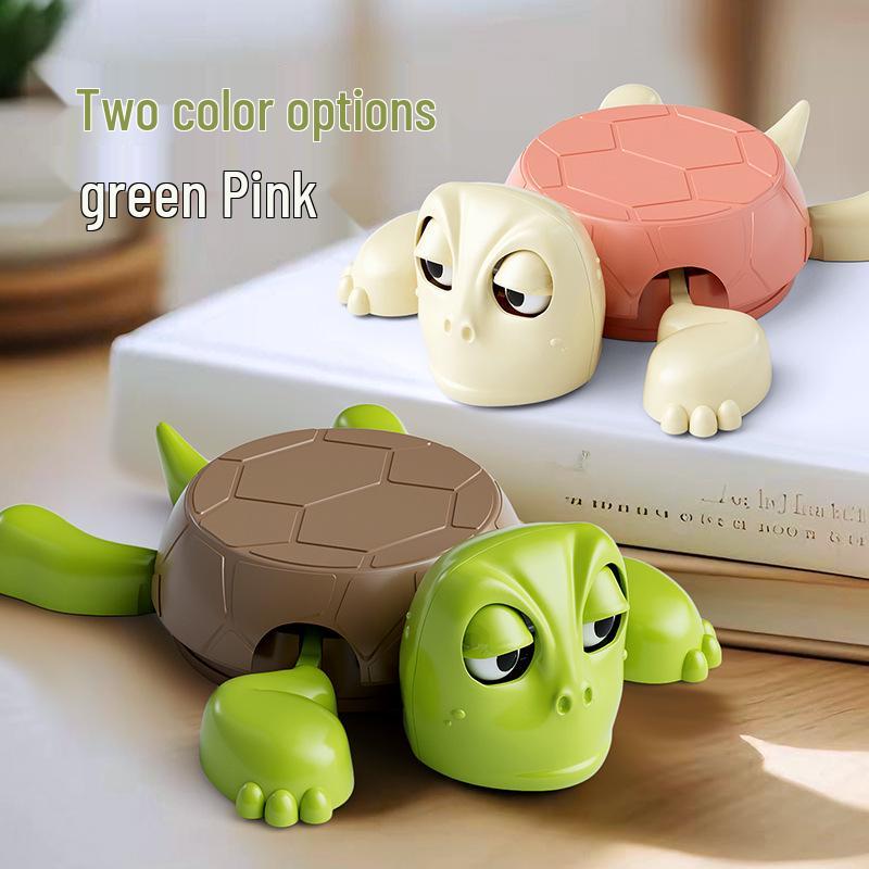Douyin Funny Double-Sided Water Gun Prank Turtle Coaster Ornament