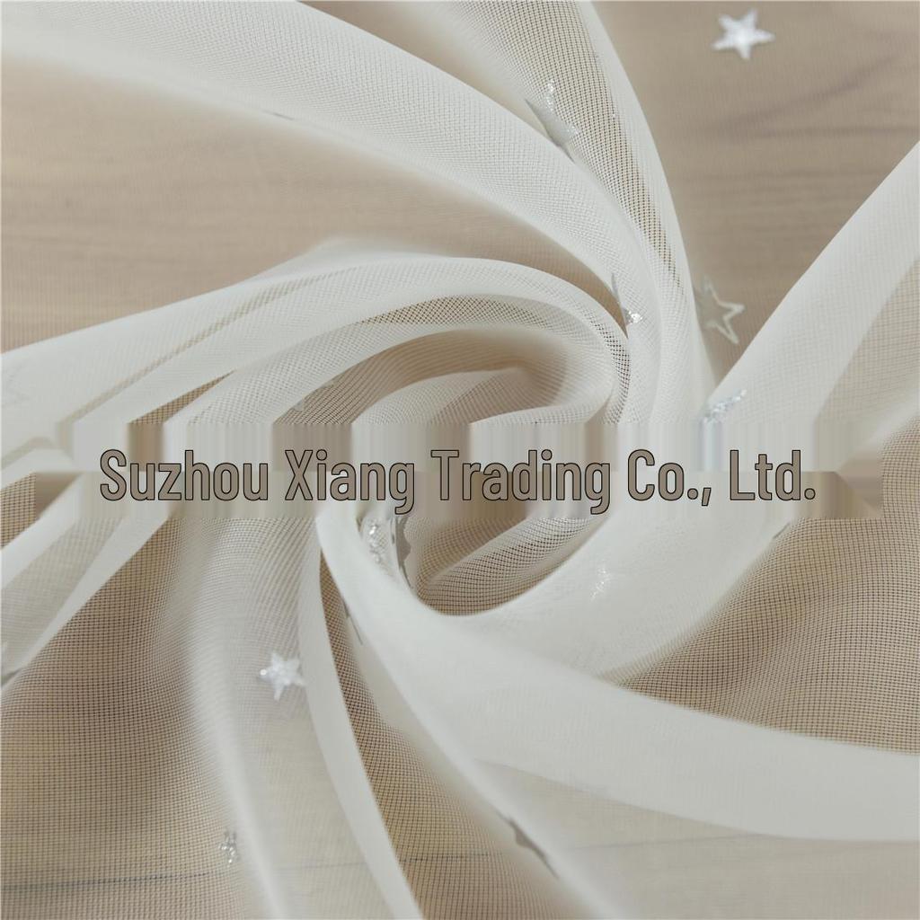 2025 Pastoral Fresh Star Curtain for Living Room and Bedroom