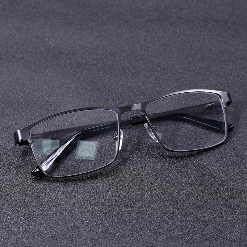

Высококачественные очки для чтения из нержавеющей стали Мужские Женские Модные Очки для пресбиопии Деловые Гиперопия Очки с защитой от синего света +1.5