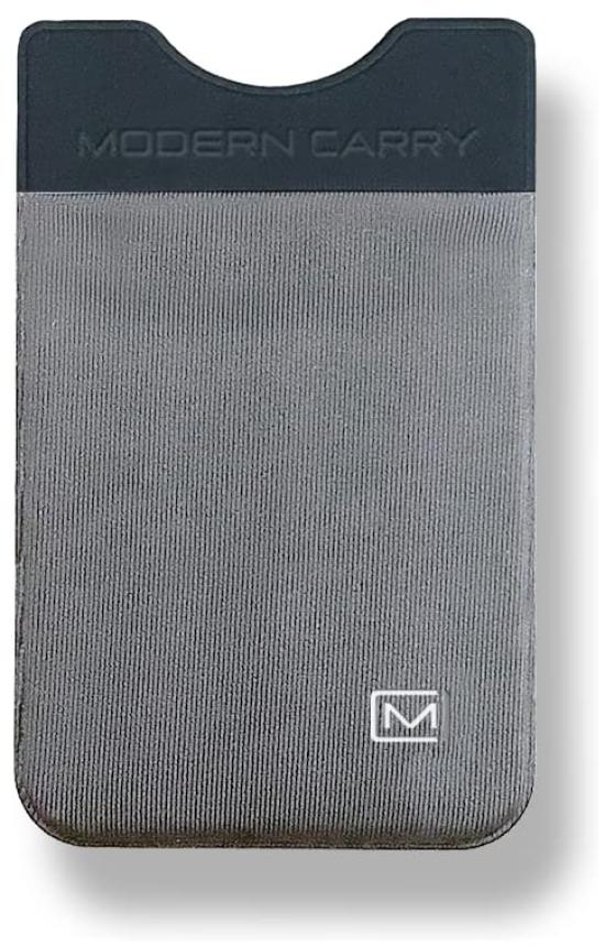 Современный тонкий кошелек для кредитных карт, Ультратонкий, Серый, Два слота для карт, Один размер, Кошелек для кредитных карт