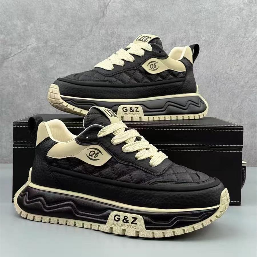 Winter Casual Youth Running Sports Thick-soled Inner Height-increasing Forrest Gump Dad Shoes