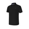 New FILA Golf Series Polo Shirt Men's Pitch Black A11M525118F-BK