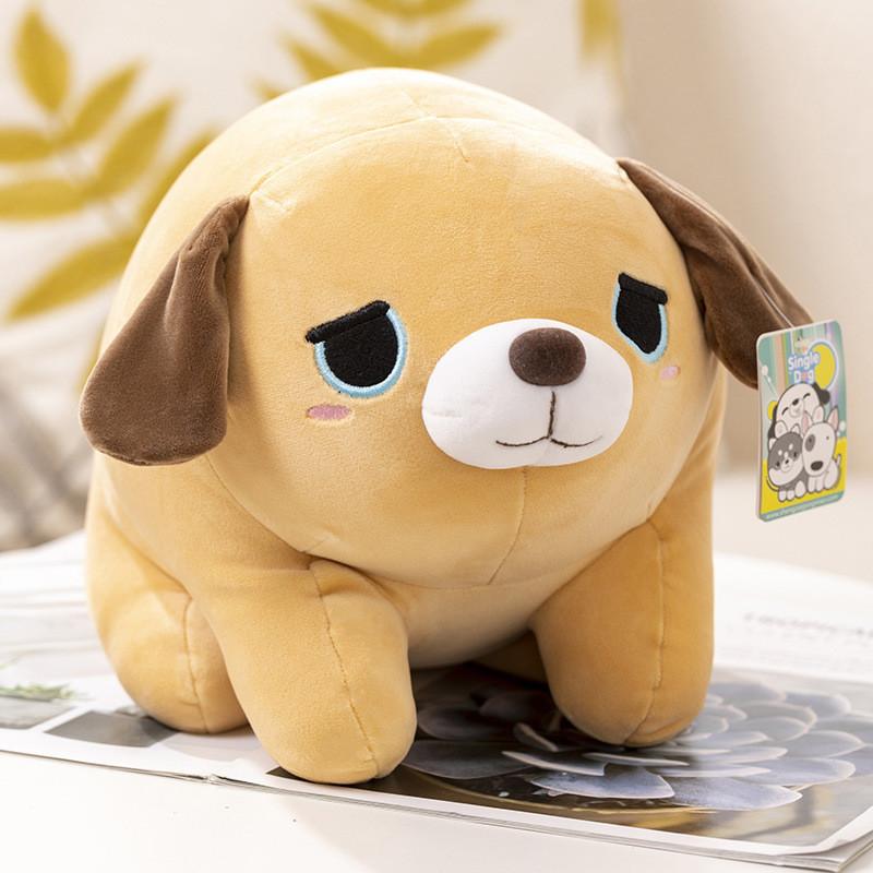 Soft Crystal Ultra Single Dog Stuffed Animal Plush Toy Mix Husky Pendant Hanging