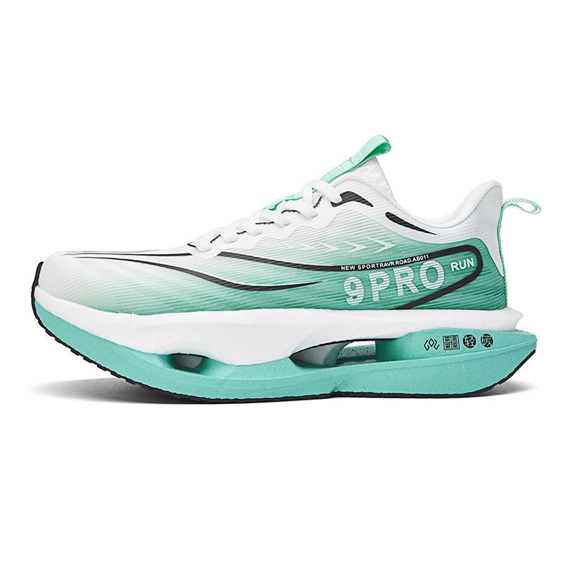 Cushioning Running Shoes 9PRO for Men Carbon Board Sneakers Outdoor Training Sports Lightweight Breathable Shoes Women's