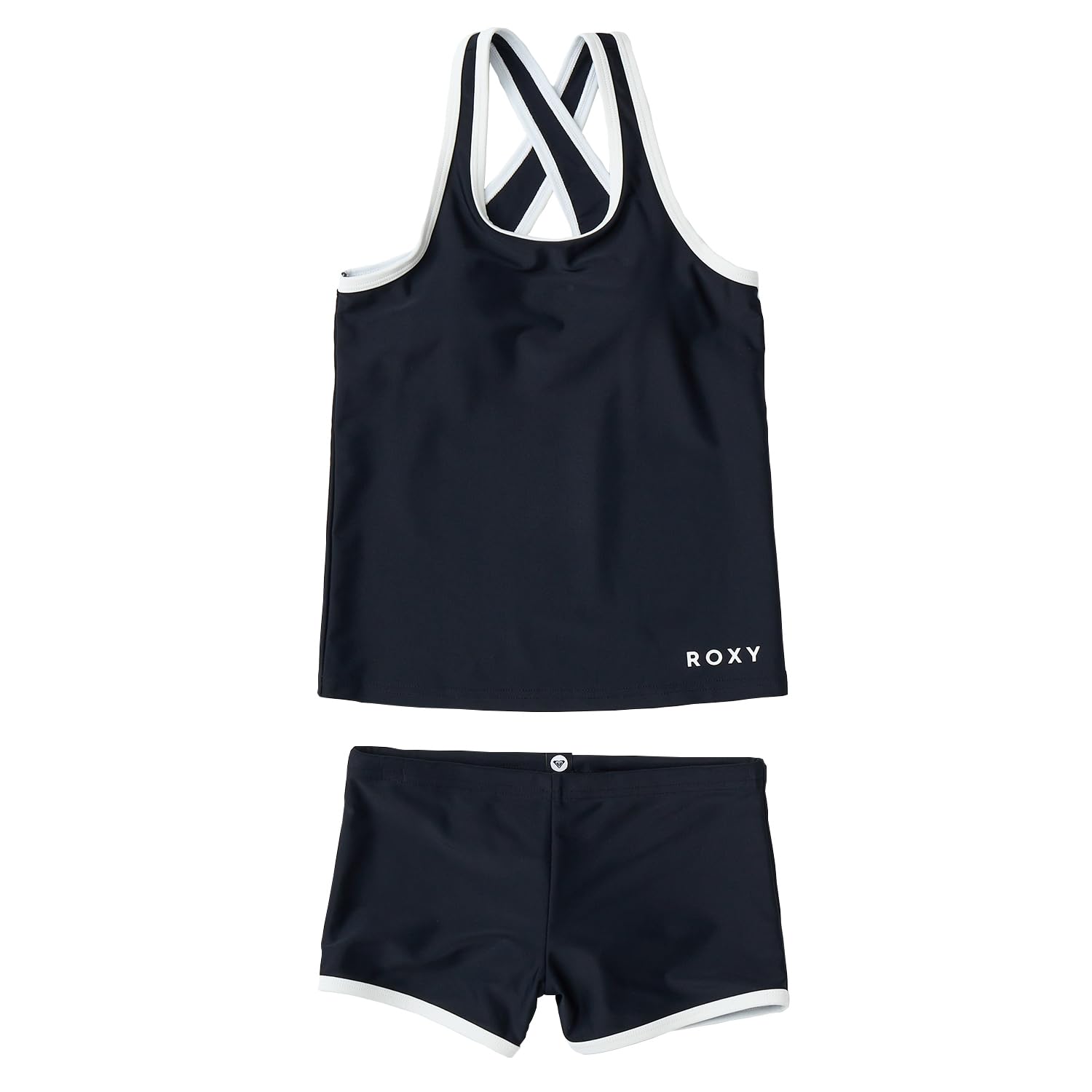 

MINI DEEP WATER TANKINI SET GIRLS BLK [ROXY] чёрный