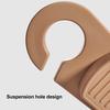 Yousheng 2Pcs Door Stoppers Wear Resistant Non-Slip Design Universal Easy to Install Home Safety Shock-Absorbent Door Wedge