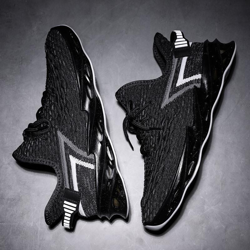 

Модная обувь, мужские кроссовки, новые мужские кроссовки для ходьбы, дышащая повседневная обувь, мужская вулканизированная обувь, популярная обувь с резиновой подошвой 39 серый