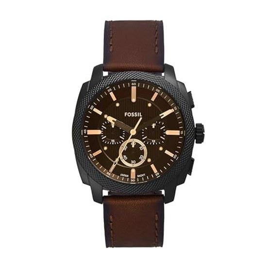 Ceas de mână Fossil Mecanism FS6101 Bărbați Maro