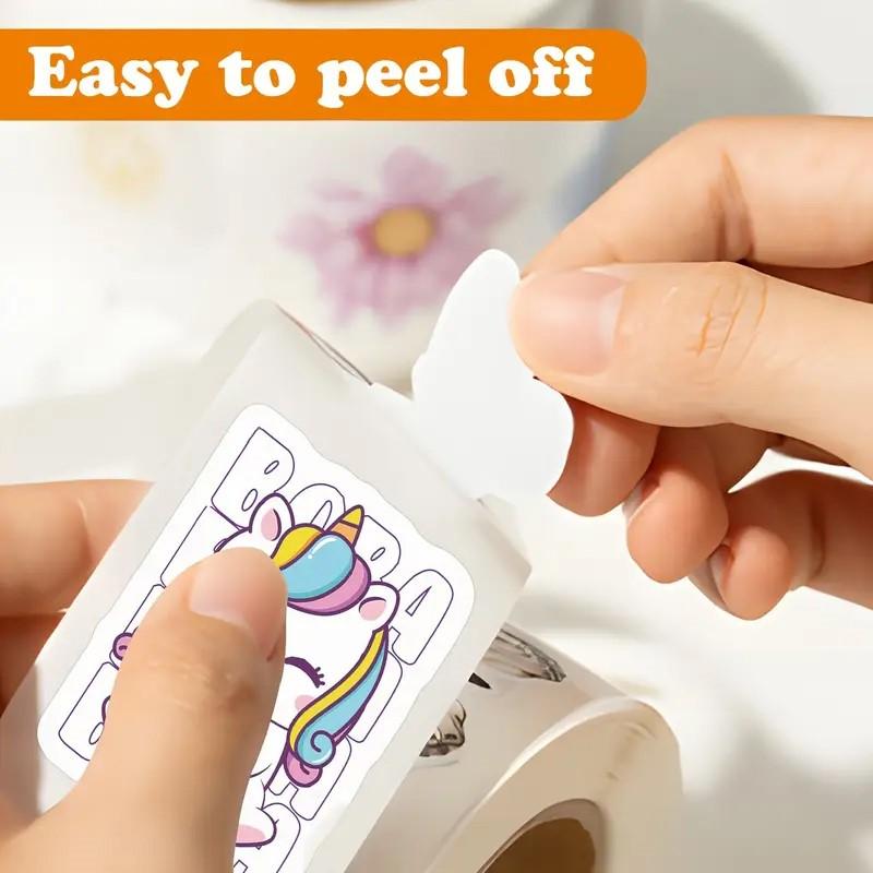 100-500pcs Cute Animal Stickers Party Christmas Gift Wrapping Label Scrapbook Cartoon Rewards Stationery Stickers
