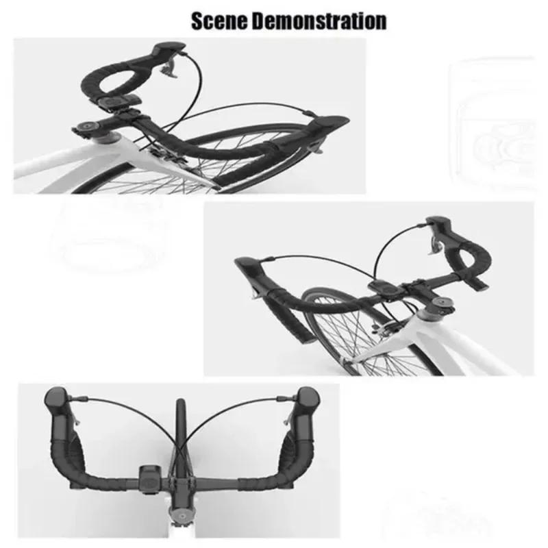 1Pc Bicycle Bell USB Charging Bicycle Horn with Alarm for Road Mountain Bike