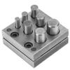 7 Holes Punch Die Manual Type Jewelry Tool Metalwork Tool Craft Tool Jewelry Crafting